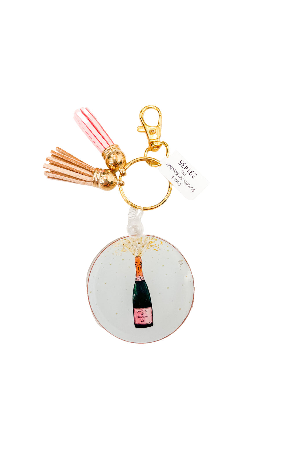 Sorority Art Keychain