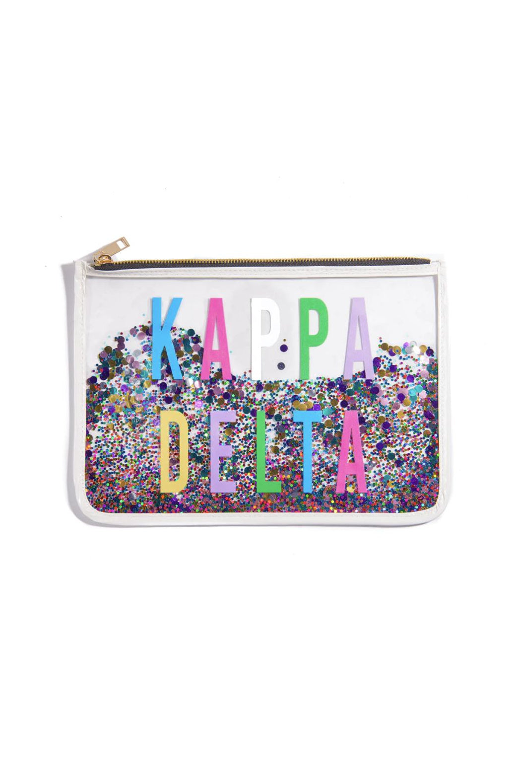 Sorority Confetti Cosmetic Bag