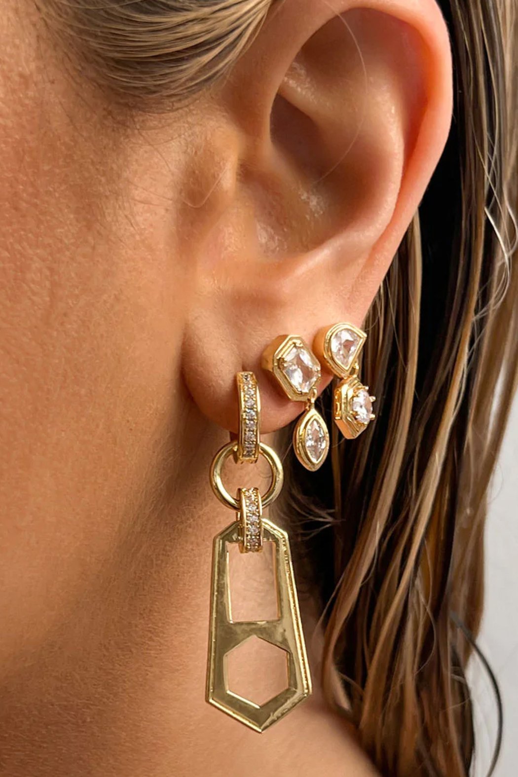 Stellar Bezel Studs Set