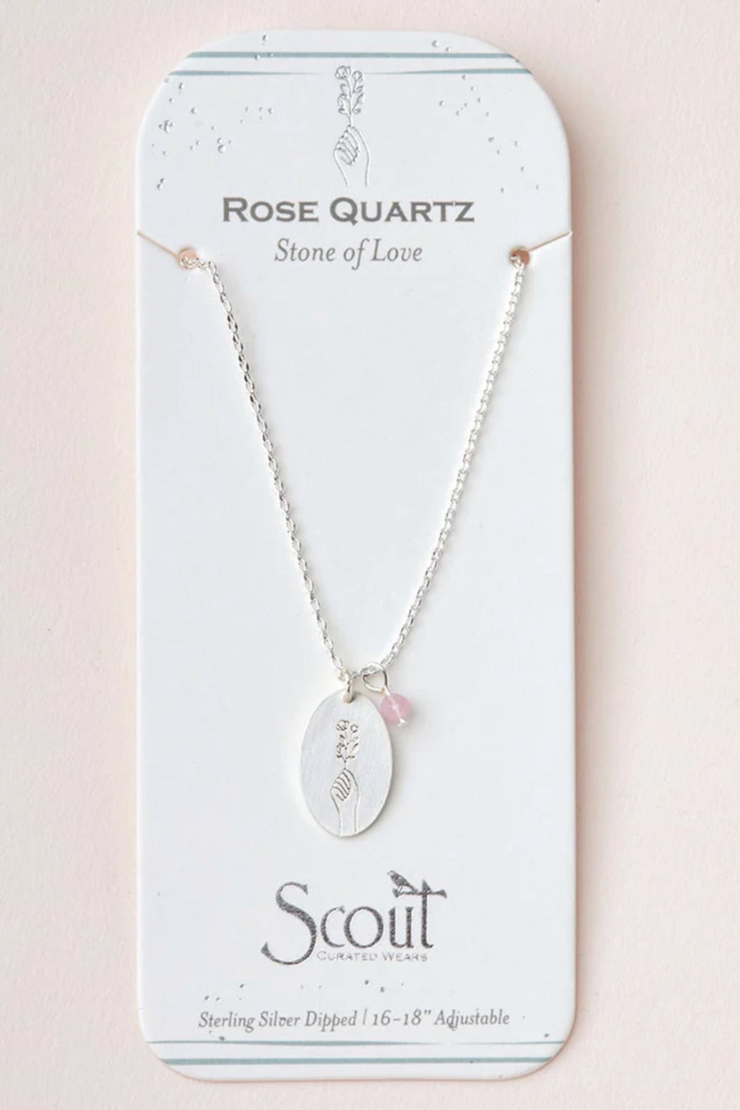 Stone Intention Charm Necklace