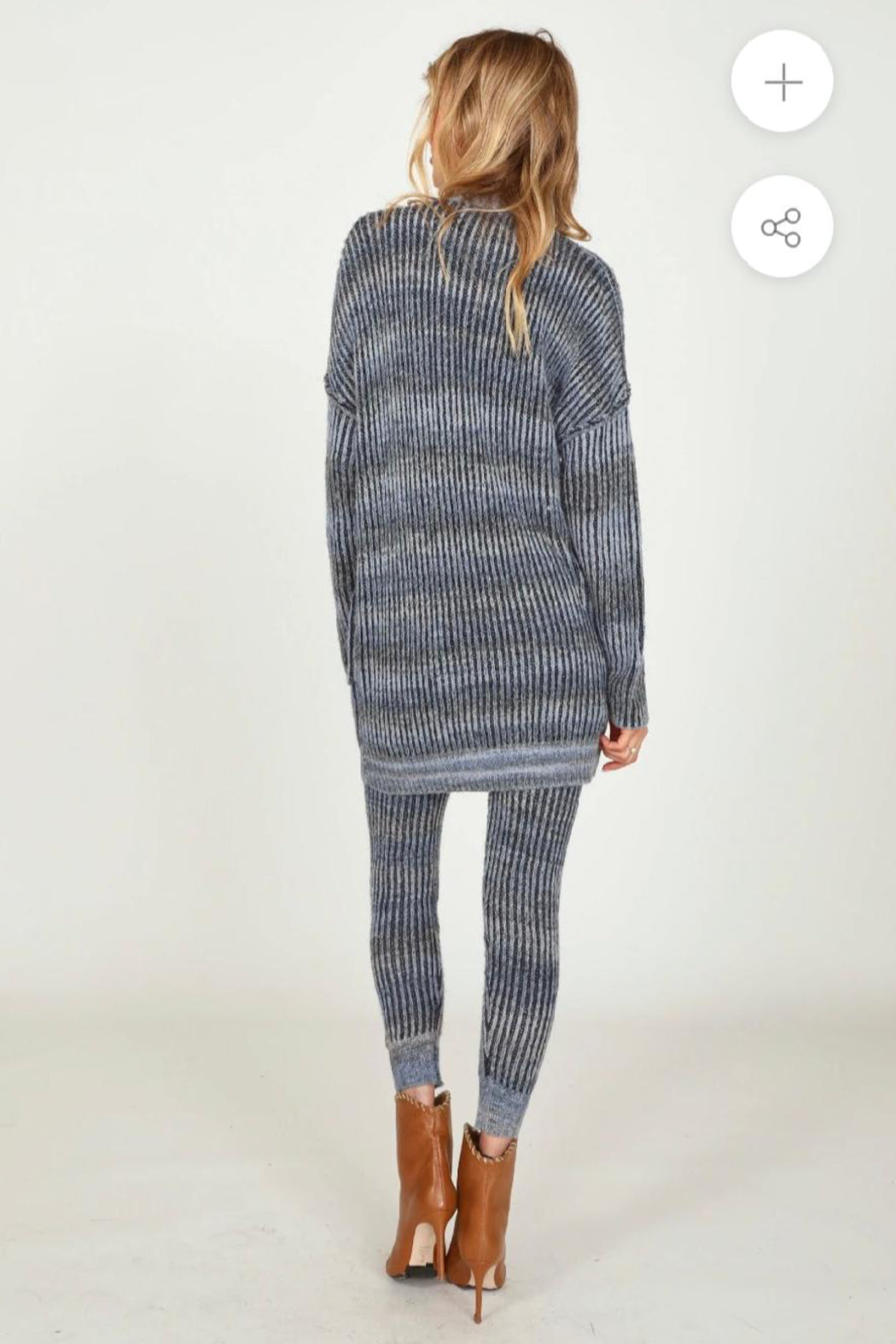 Stripe Rib Leggings