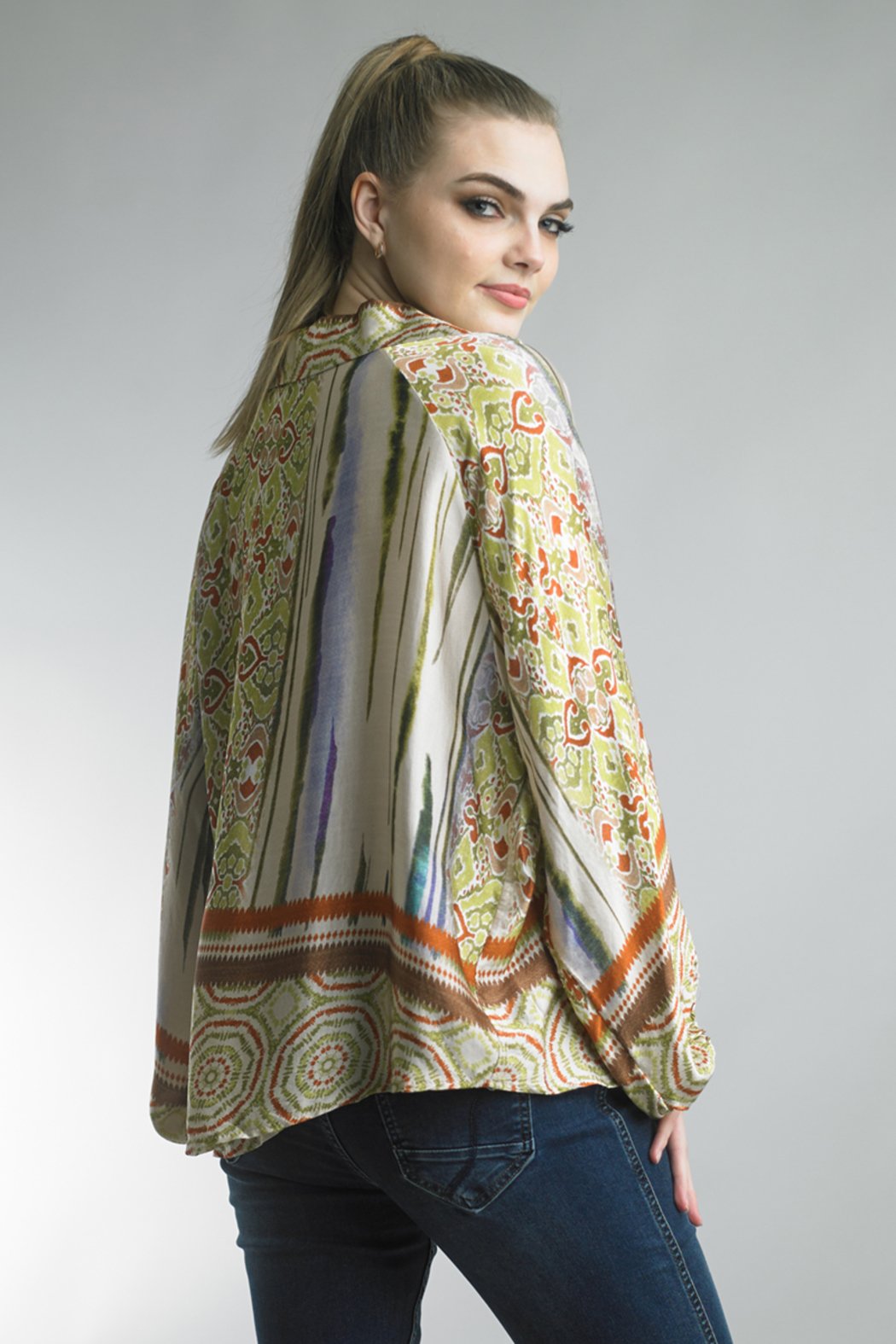 Silk Poets Blouse