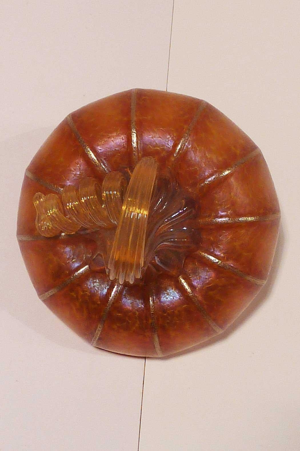 Sunrise Glass Pumpkin
