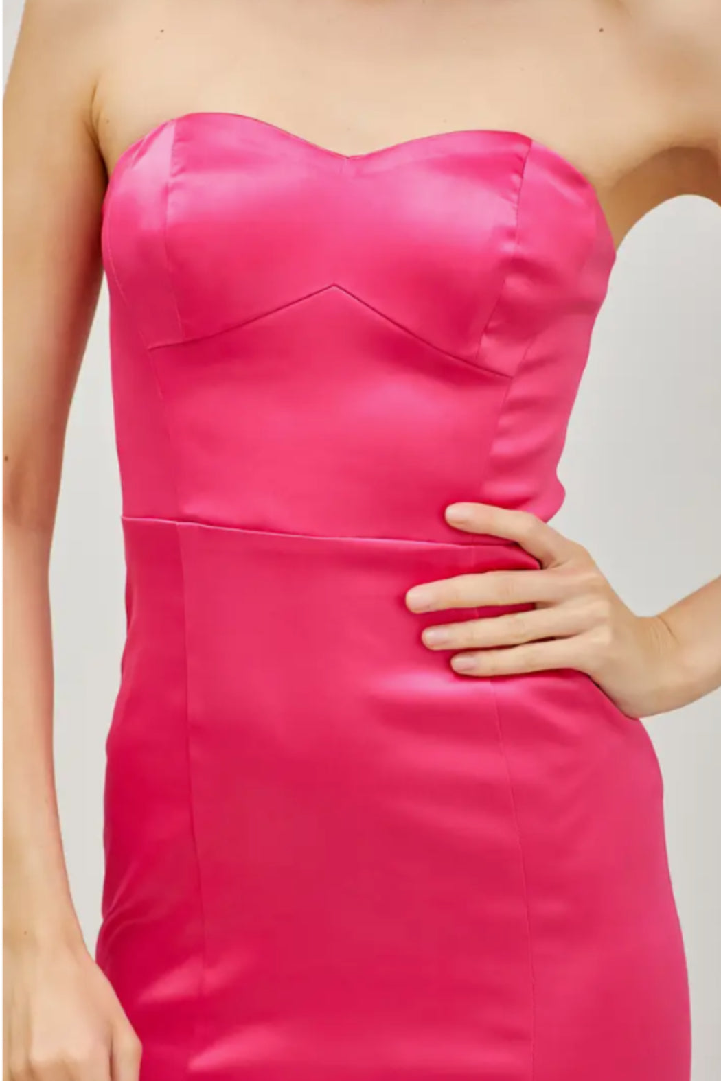 Tube Trumpet Midi Dress