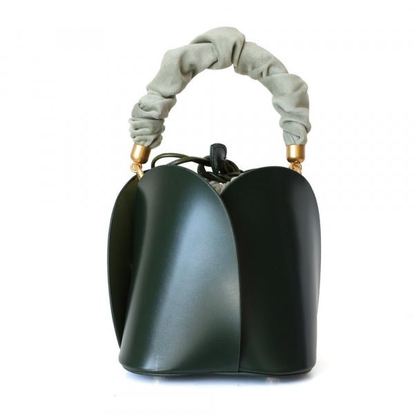 Tulip Leather Bucket