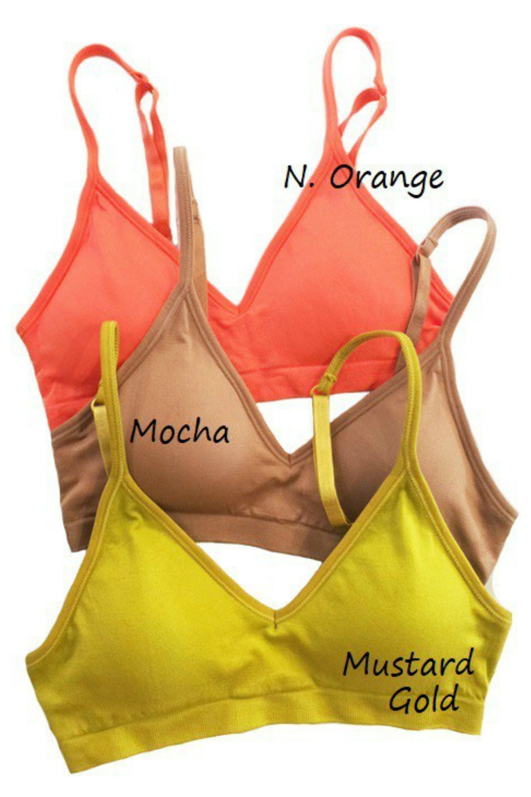 V Front Bra