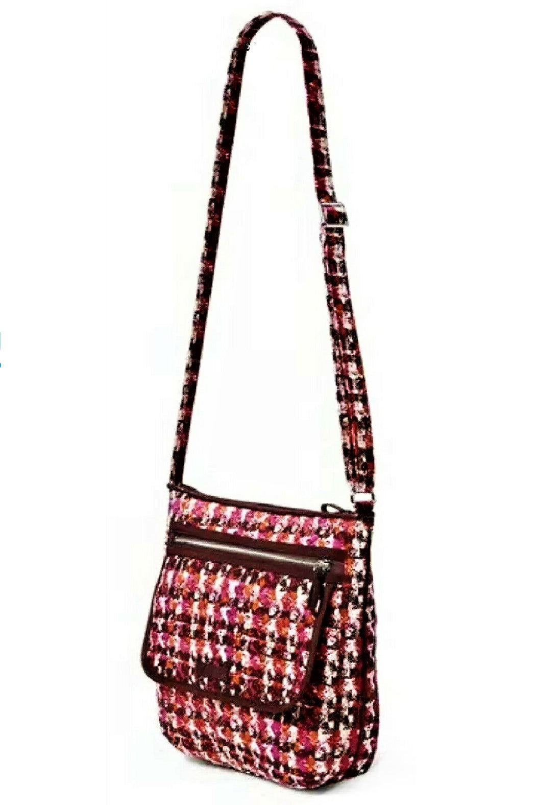 Vera Bradley Houndstooth Tweed Mailbag