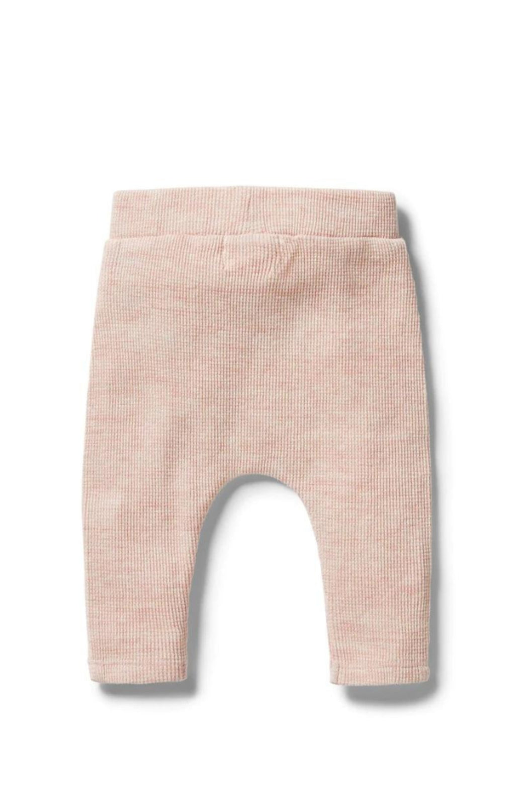 Organic Waffle Slouch Pant