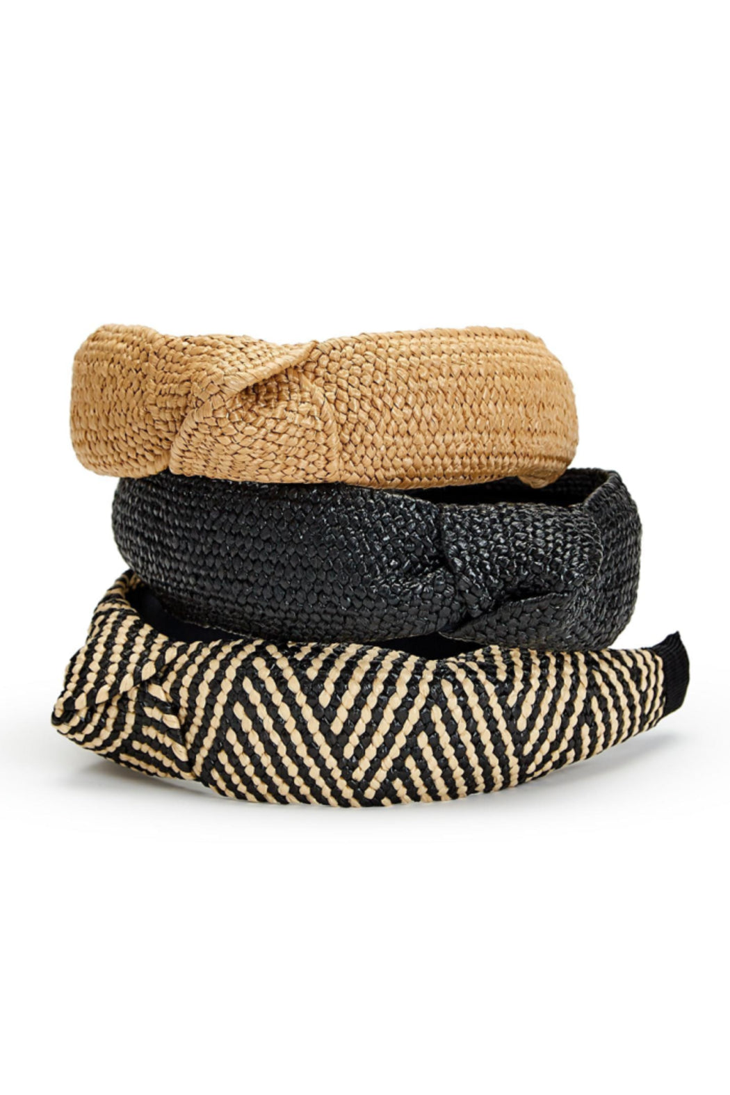 WOVEN RAFFIA HEADBAND