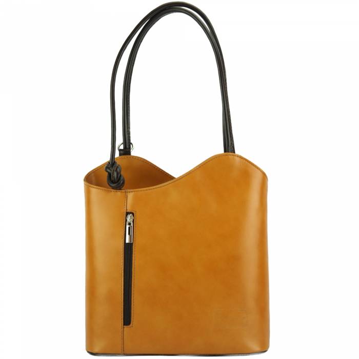 Tina Leather Backpack/Shoulder Bag