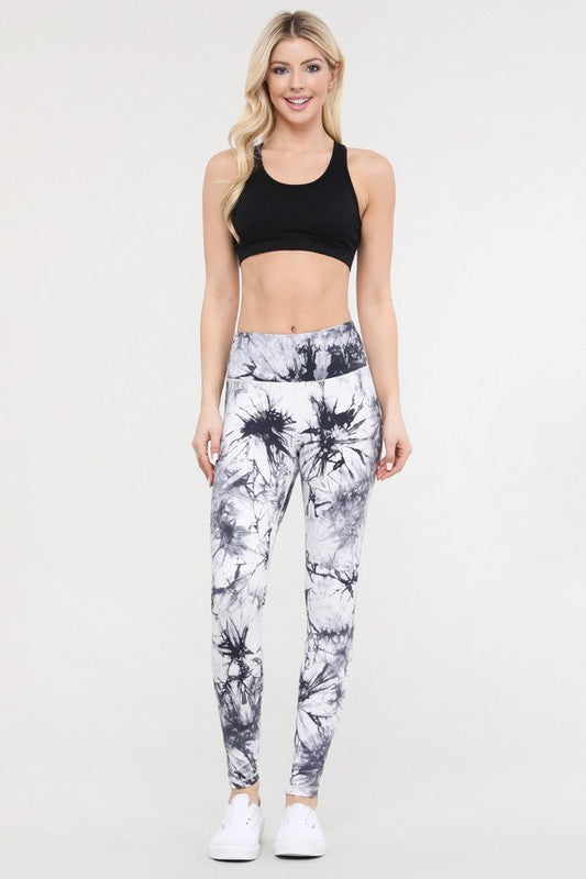 Active Buttery Soft Tye Dye Workout Leggings