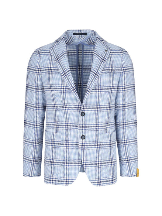 Tagliatore Blue Check Blazer
