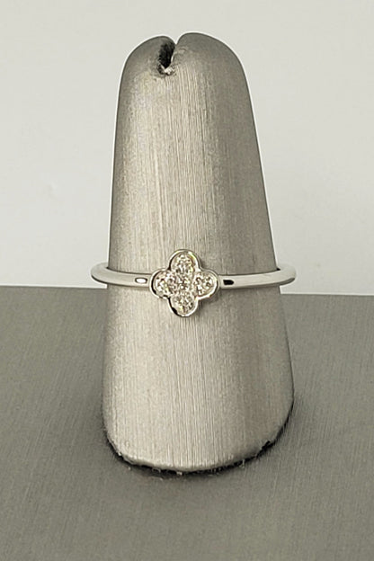 14kt White Gold Diamond Ring