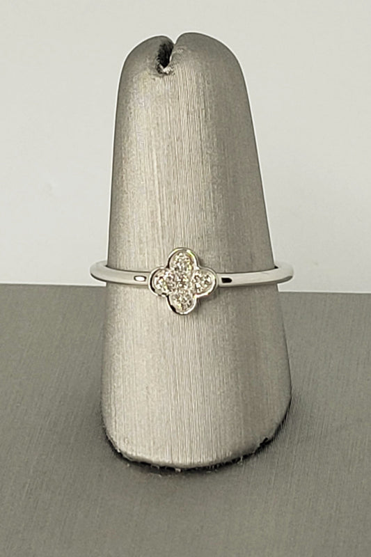 14kt White Gold Diamond Ring