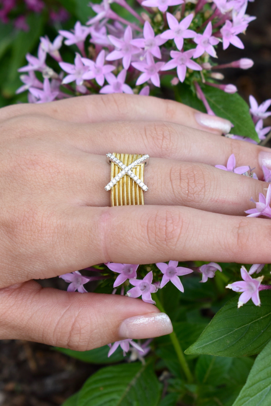 14kt Y/Gold Diamond Ring