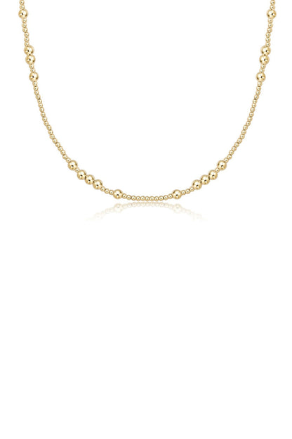 15" Choker Gold Unwritten Hope Necklace