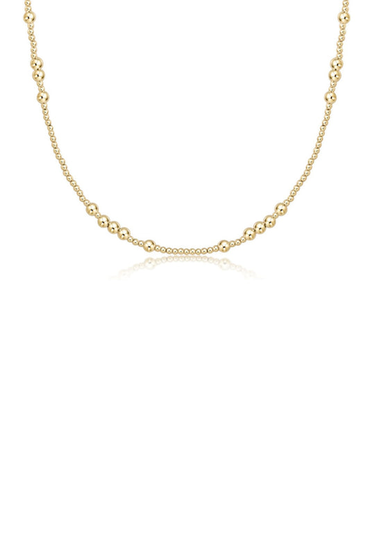 15" Choker Gold Unwritten Hope Necklace