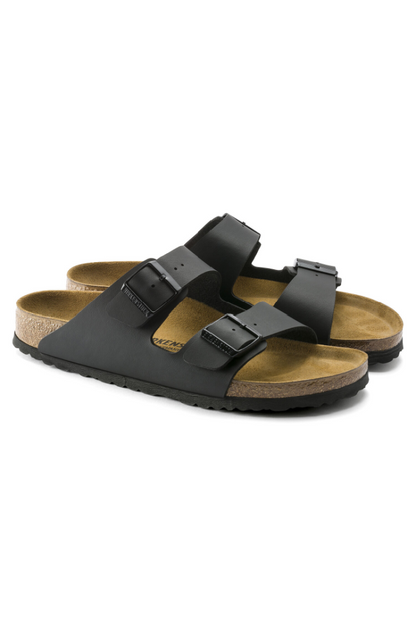 Birkenstock Arizona Birko-Flor Regular Width in Black