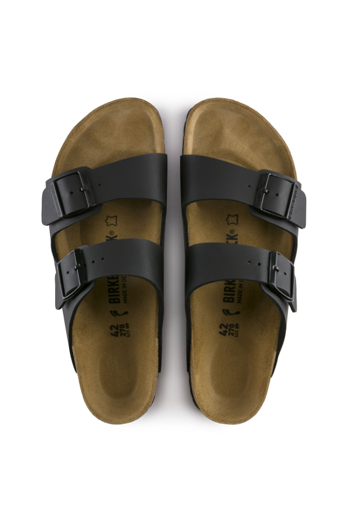 Birkenstock Arizona Birko-Flor Regular Width in Black