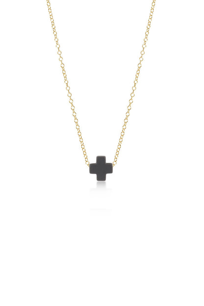 16" Signature Cross Necklace