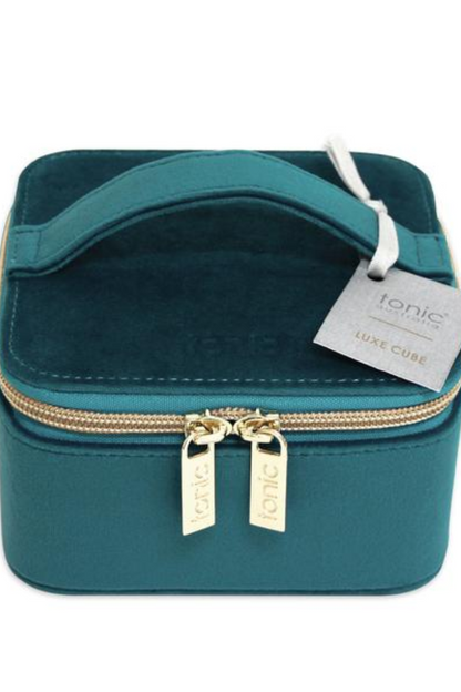 Velvet Luxe Jewelry Cube