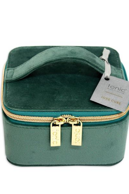 Velvet Luxe Jewelry Cube