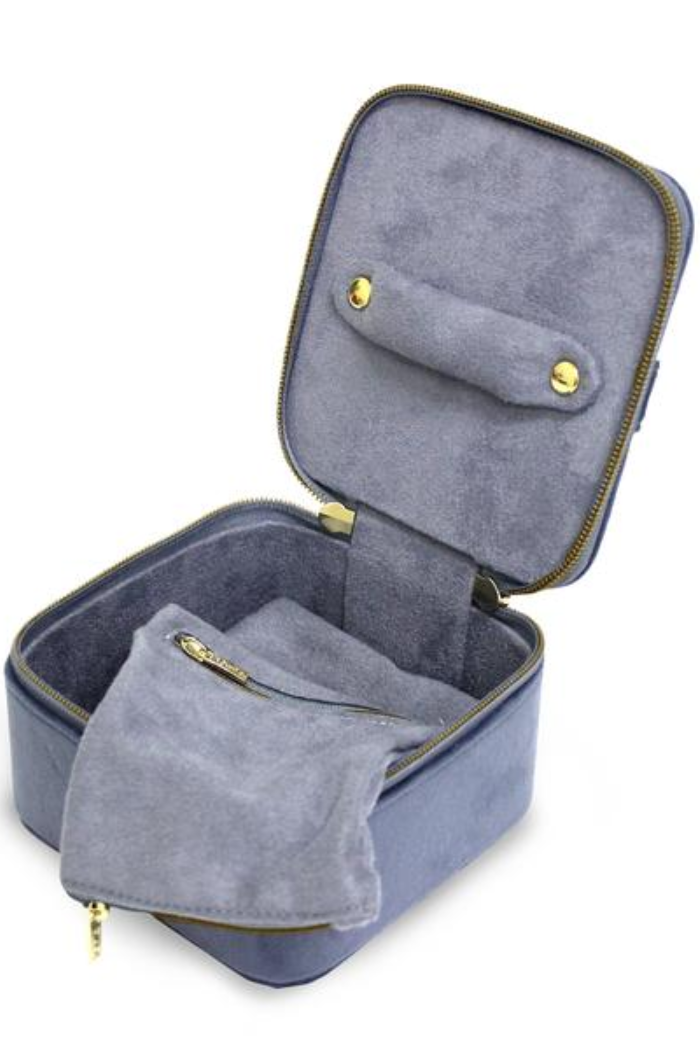 Velvet Luxe Jewelry Cube