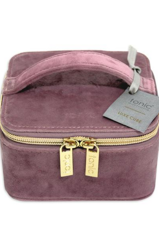 Velvet Luxe Jewelry Cube