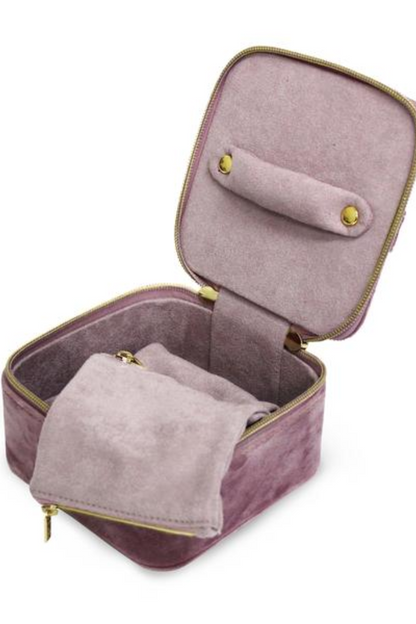 Velvet Luxe Jewelry Cube