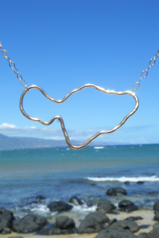 14K Gold-filled Maui Island Necklace