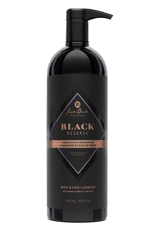 Black Reserve Body & Hair Cleanser Pump