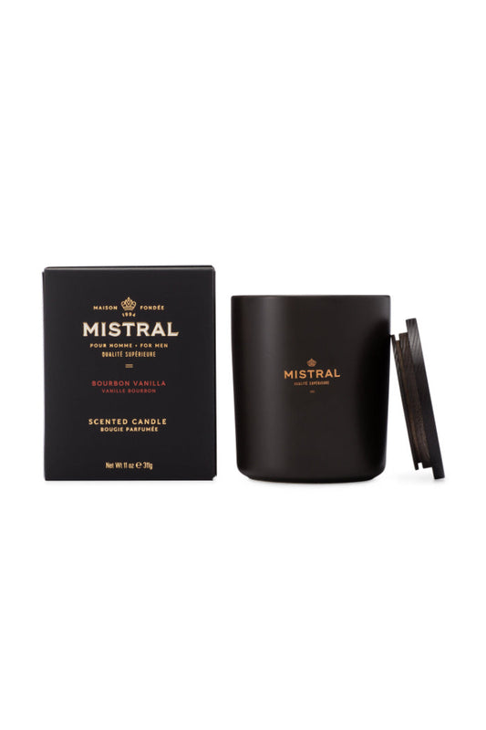 BOURBON VANILLA MEN'S CANDLE-11 OZ