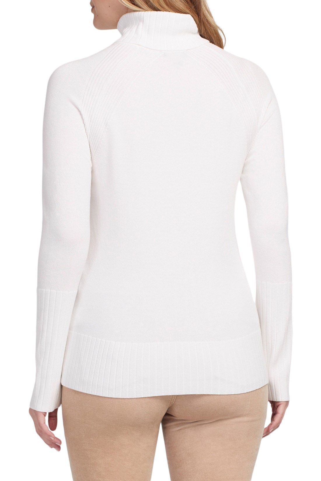 Turtleneck w/ Wide Ribbed Cuff