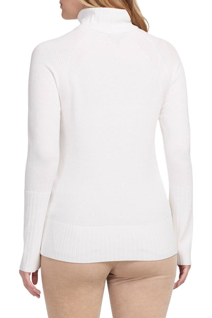 Turtleneck w/ Wide Ribbed Cuff