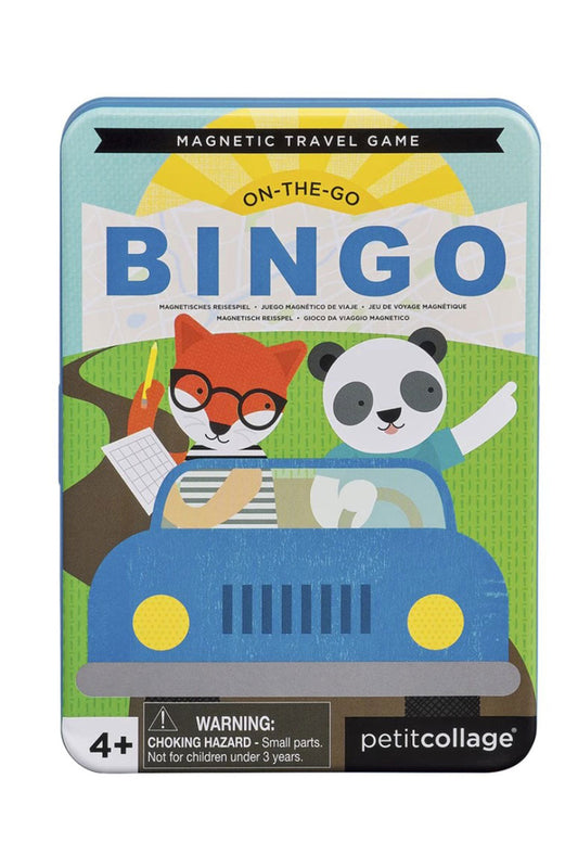 On-The-Go Bingo Magnetic Travel Game
