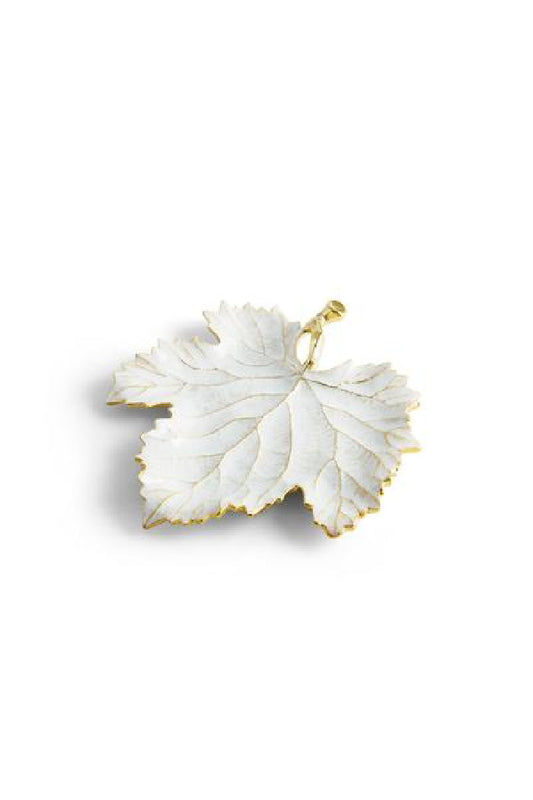 WINTER LEAVES GRAPELEAF DISH