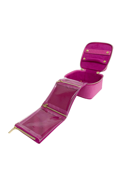 Velvet Luxe Jewelry Cube