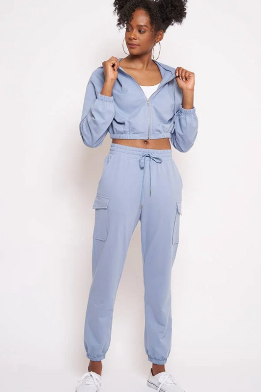 Cargo Pants Hoodie Jogger Set