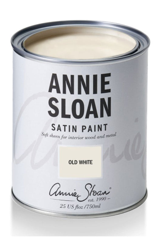 Old White Satin Paint