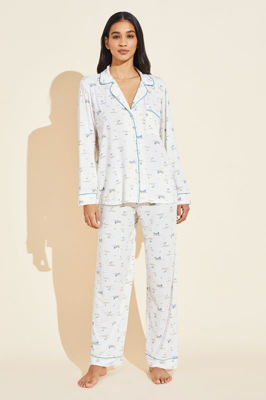 Vacation Long PJ Set