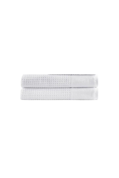 Spa Waffle Cotton Jacquard Bath Towel
