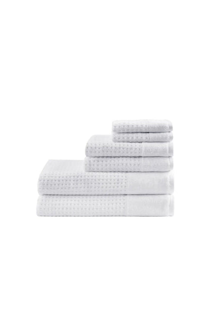 Spa Waffle Cotton Jacquard Bath Towel