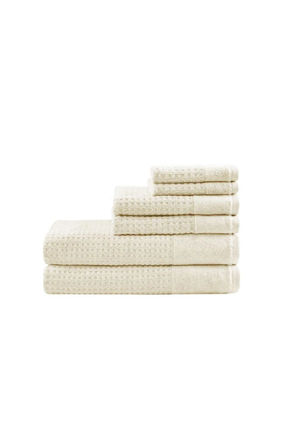 Spa Waffle Cotton Jacquard Hand Towel