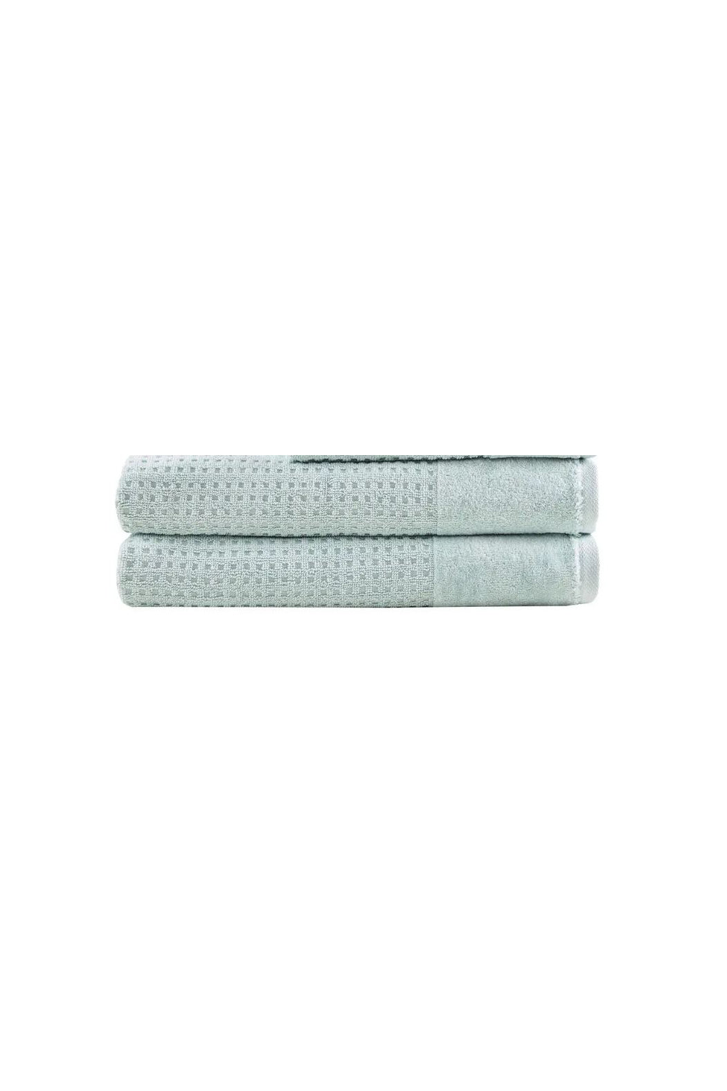 Spa Waffle Cotton Jacquard Bath Towel