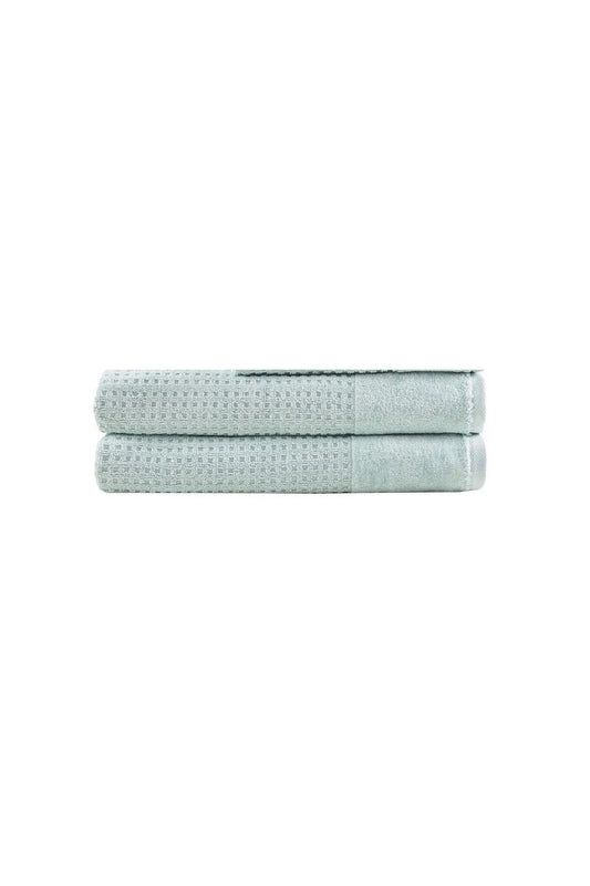 Spa Waffle Cotton Jacquard Bath Towel