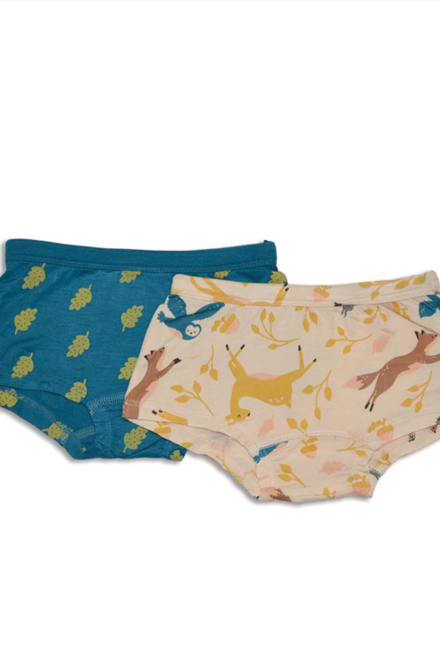 Bamboo Girl's Boyshorts 2Pack