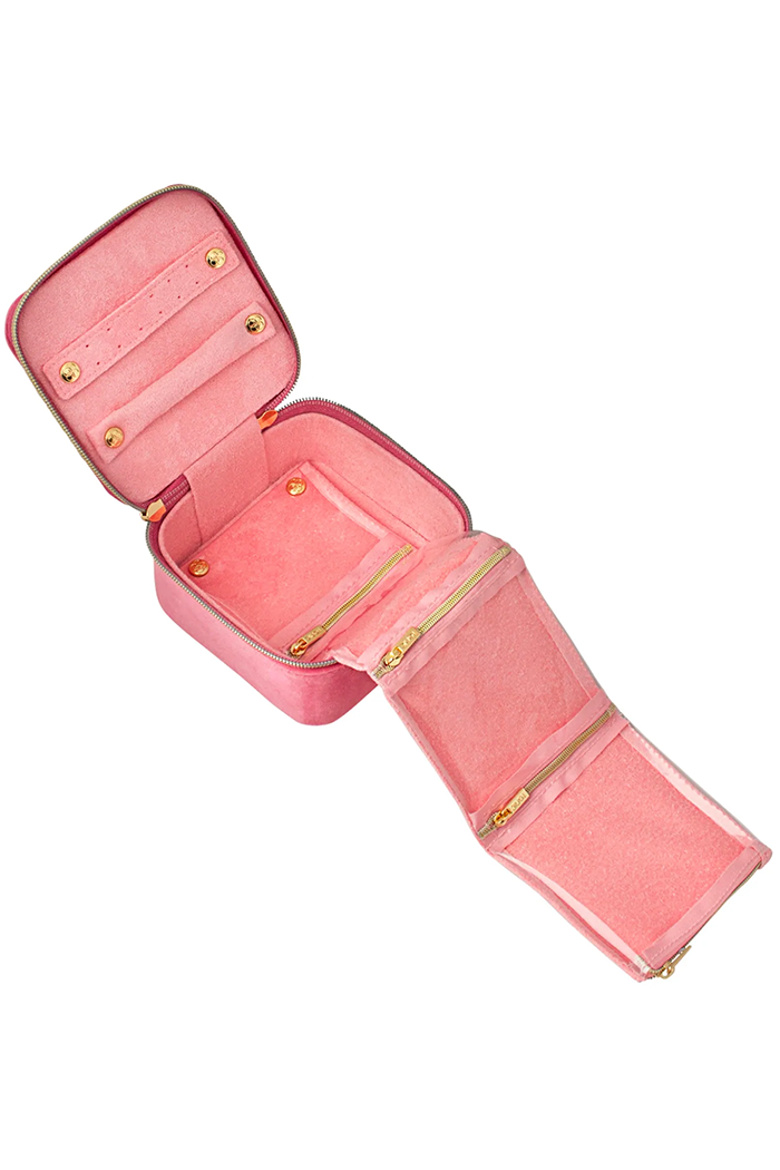 Velvet Luxe Jewelry Cube