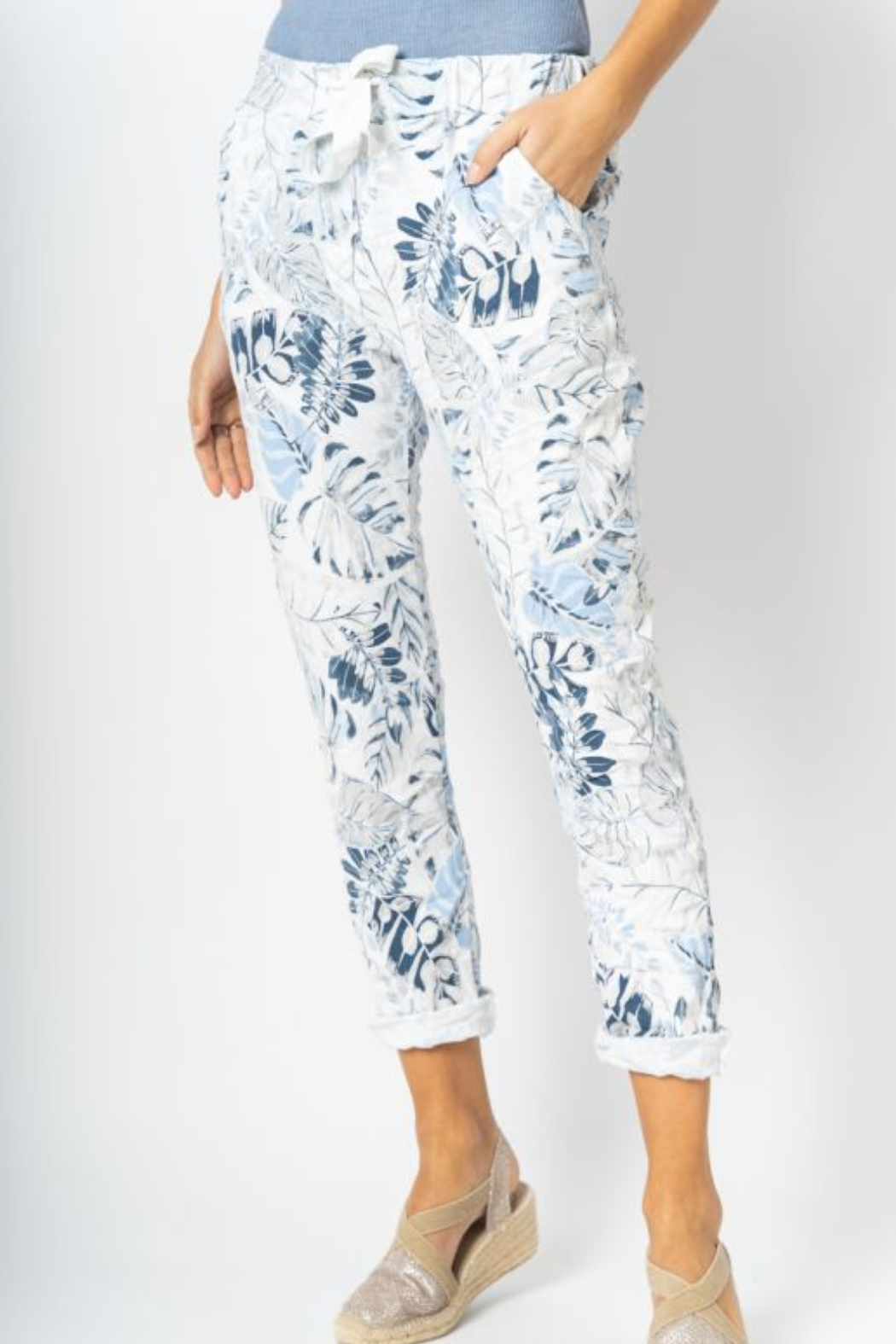 Tropical Leaf Legging