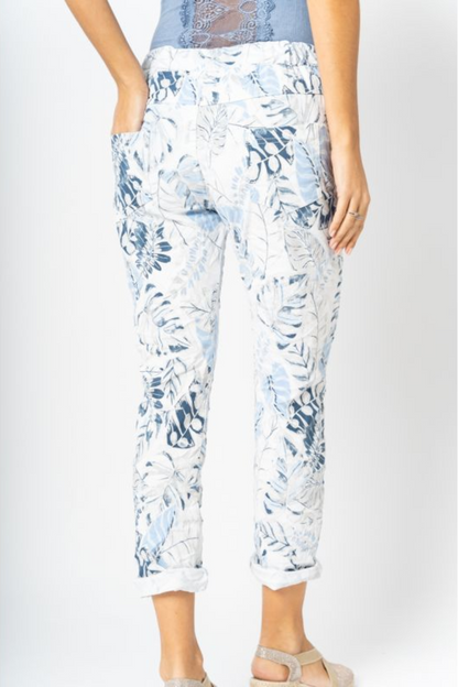 Tropical Leaf Legging
