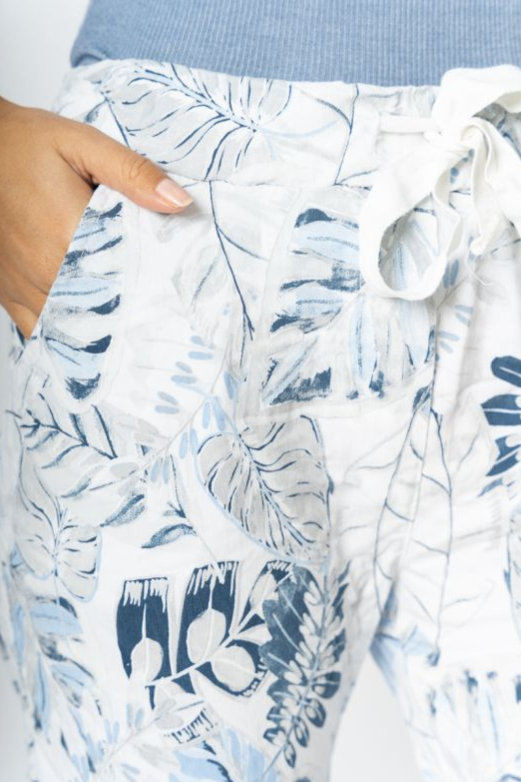 Tropical Leaf Legging
